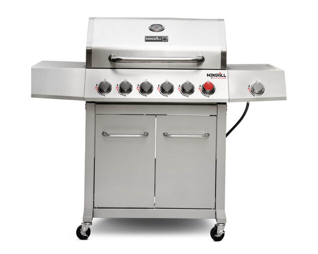 Nexgrill Entertainer 6 Burner BBQ with Sear Zone and Side Burner