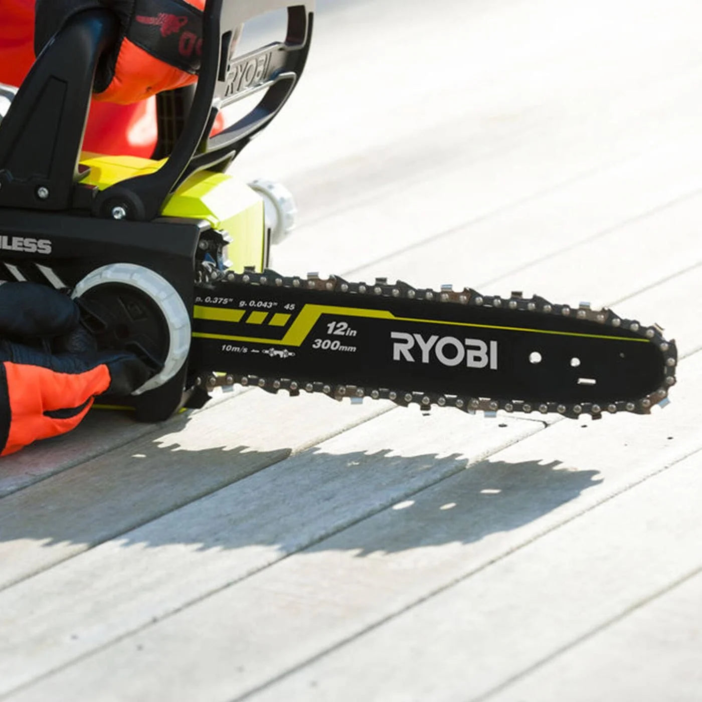 Ryobi 18V ONE+ HP 12" (30cm) Brushless Cordless Chainsaw OCS1830BL