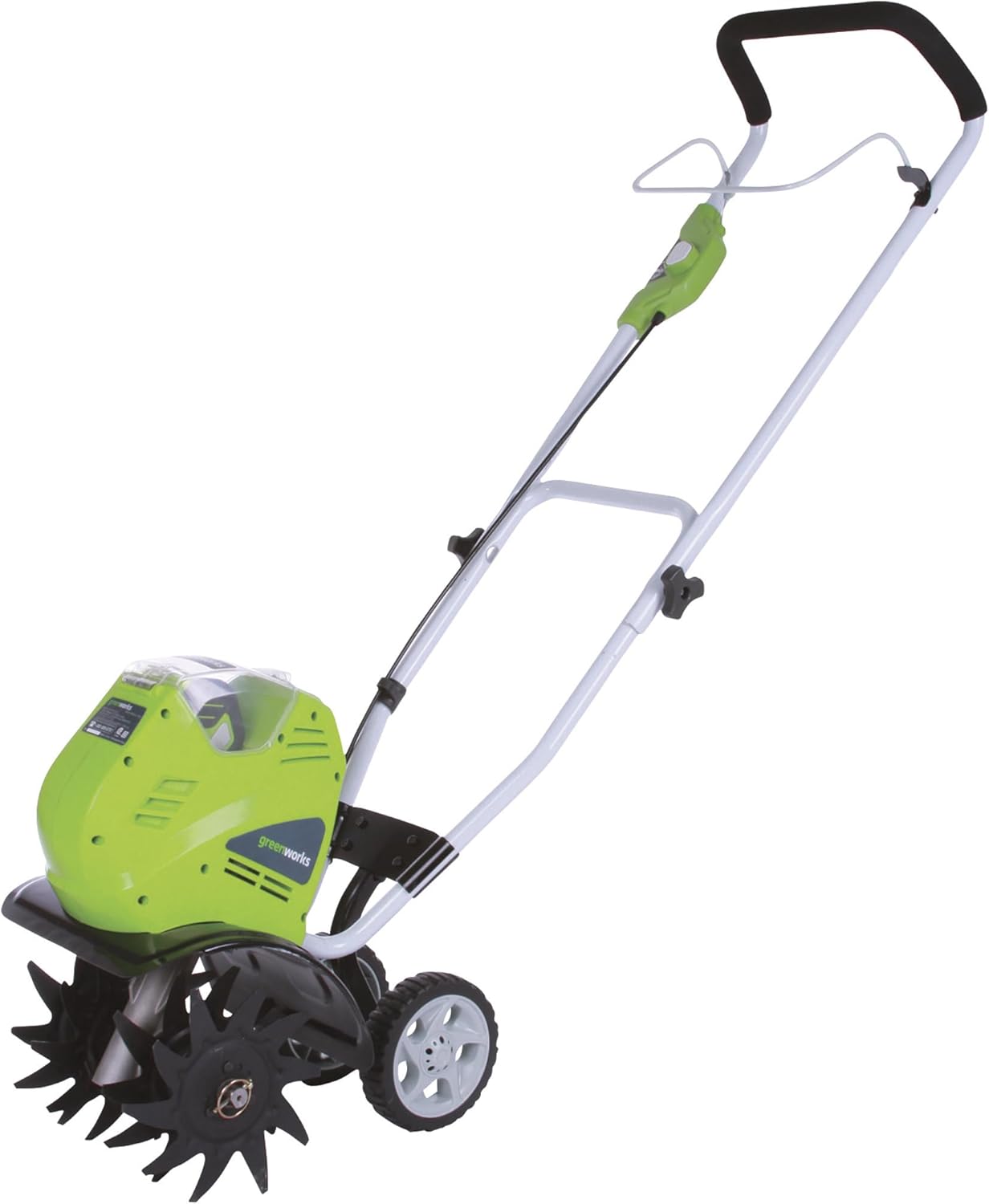 Greenworks 40V 10" Cordless Tiller / Cultivator, 4.0Ah Battery and Charger Included